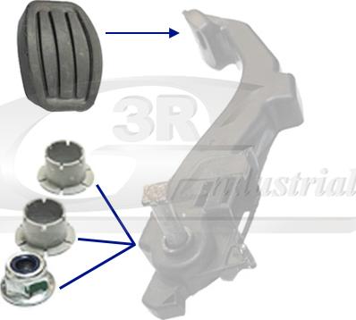 3RG 24261 - Педаль зчеплення autocars.com.ua