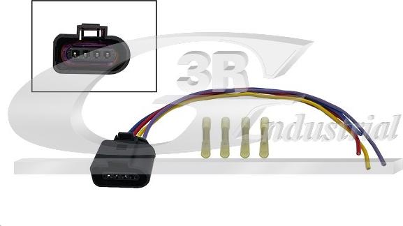 3RG 30703 - Ремонтный комплект кабеля, датчик давления всасывающей трубы autodnr.net