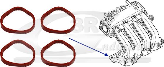 3RG 36203 - Прокладка, впускний колектор autocars.com.ua
