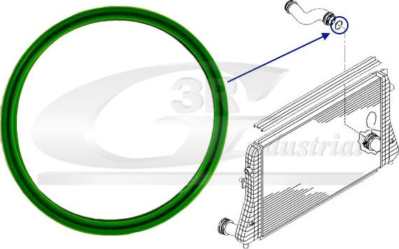 3RG 36707 - Кільце ущільнювача, трубка, що нагнітається autocars.com.ua