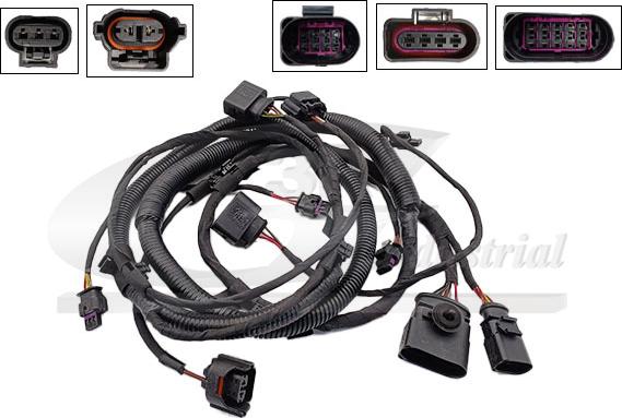 3RG 37703 - Ремкомплект кабелю, датчик - система допомоги при парковці autocars.com.ua