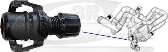 3RG 65201 - Пробка, фланець охолоджуючої рідини autocars.com.ua