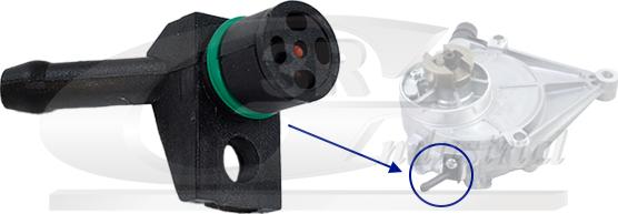 3RG 74106 - Ремкомплект, вакуумний насос (гальмівна установка) autocars.com.ua