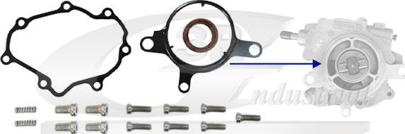 3RG 74707 - Ремкомплект, вакуумний насос (гальмівна установка) autocars.com.ua