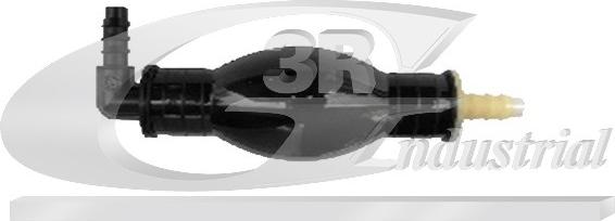 3RG 82002 - Помпа паливна ручна підкачка пластик ?8mm-10mm прямагусак autocars.com.ua