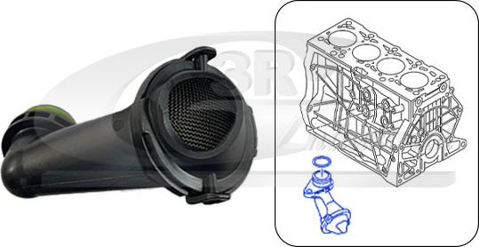 3RG 84750 - Впускная труба, масляний насос autocars.com.ua