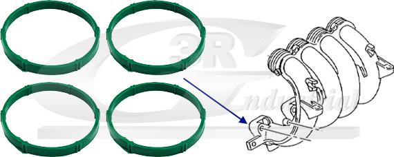 3RG 85730 - Прокладка, впускний колектор autocars.com.ua