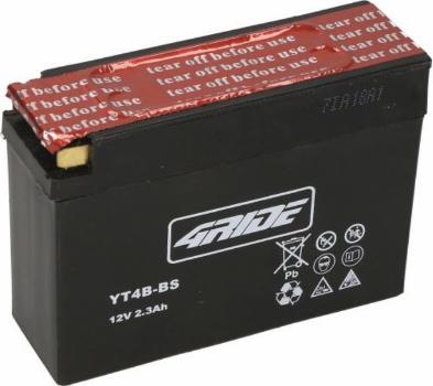 4 RIDE YT4BBS4RIDE - Стартерна акумуляторна батарея, АКБ autocars.com.ua