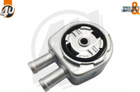 4U 12129LR - Масляний радіатор, рухове масло autocars.com.ua