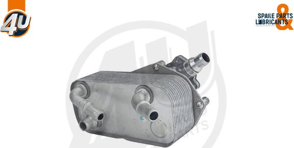 4U 12130BW - Масляний радіатор, автоматична коробка передач autocars.com.ua