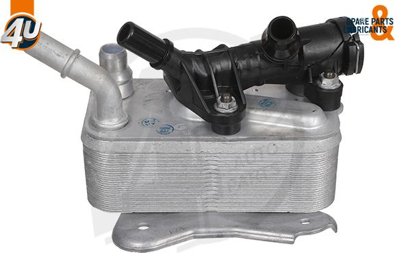 4U 12131BW - Масляний радіатор, автоматична коробка передач autocars.com.ua