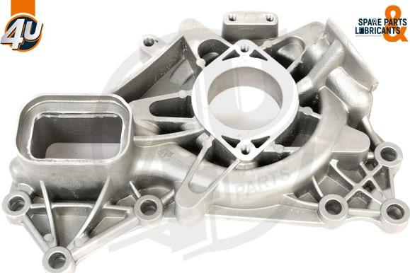 4U 12311VO - Корпус, водяний насос autocars.com.ua