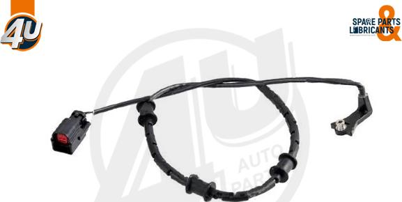 4U 12542JG - Сигналізатор, знос гальмівних колодок autocars.com.ua