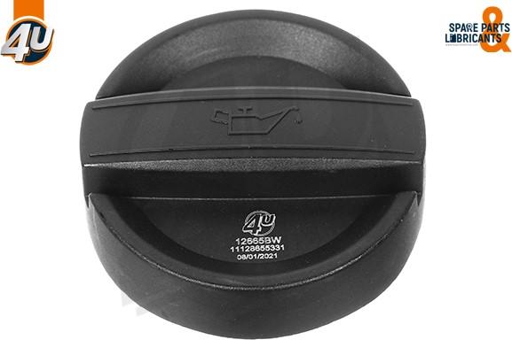 4U 12665BW - Кришка, заливна горловина autocars.com.ua