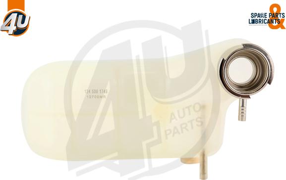 4U 12700MR - Компенсаційний бак, охолоджуюча рідина autocars.com.ua