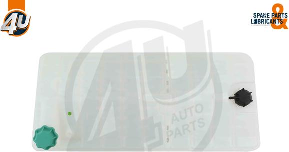 4U 12834MN - Компенсаційний бак, охолоджуюча рідина autocars.com.ua