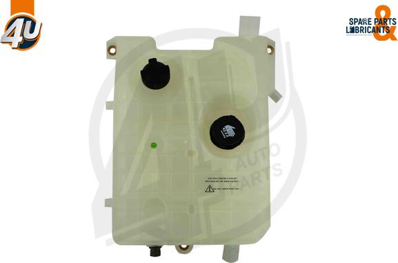 4U 12882RV - Компенсаційний бак, охолоджуюча рідина autocars.com.ua