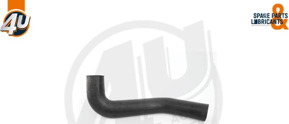 4U 12884MN - Шланг радіатора autocars.com.ua