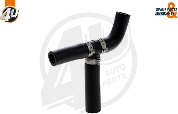 4U 12889MN - Шланг, теплообмінник - опалення autocars.com.ua