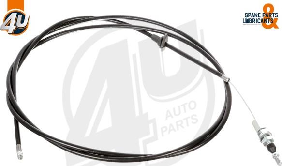 4U 12910ME - Тросик замка капота autocars.com.ua