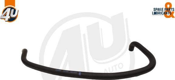 4U 12921MN - Шланг радіатора autocars.com.ua