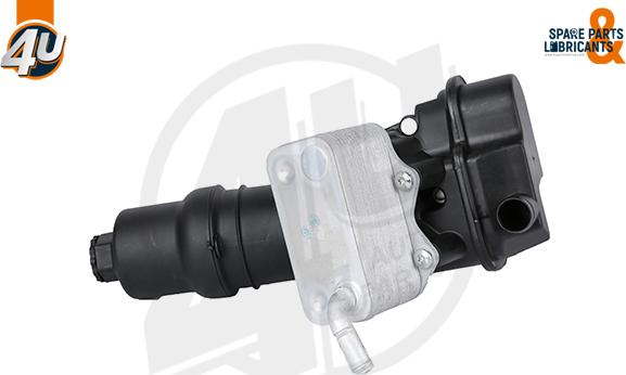 4U 13770VV - Масляний радіатор, рухове масло autocars.com.ua