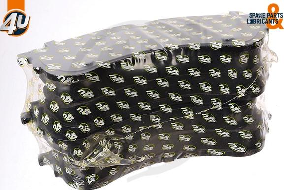 4U 13772VV - Гальмівні колодки, дискові гальма autocars.com.ua