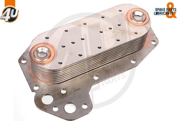 4U 14101ME - Масляний радіатор, рухове масло autocars.com.ua