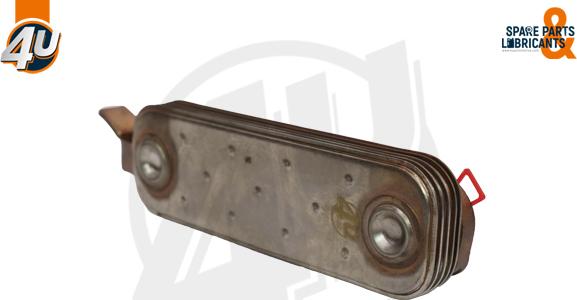 4U 14108ME - Масляний радіатор, рухове масло autocars.com.ua