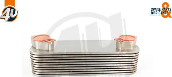 4U 14120MN - Масляний радіатор, рухове масло autocars.com.ua