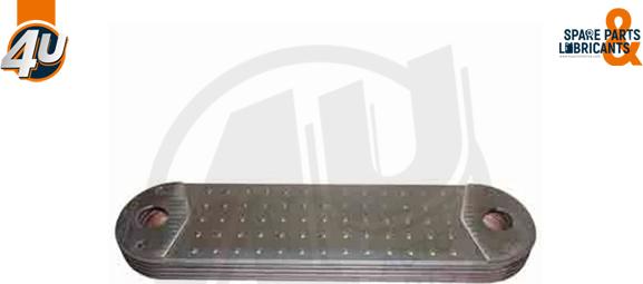 4U 14163VO - Масляний радіатор, рухове масло autocars.com.ua