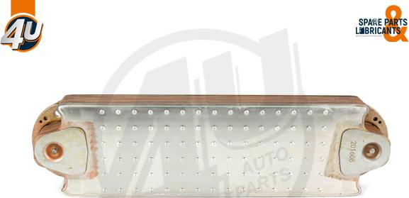 4U 14168VO - Масляний радіатор, рухове масло autocars.com.ua