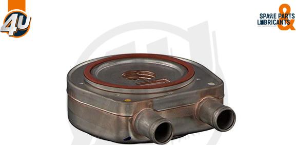 4U 14169VO - Масляний радіатор, ступінчаста коробка передач autocars.com.ua