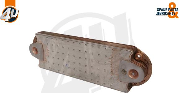 4U 14175VO - Масляний радіатор, рухове масло autocars.com.ua