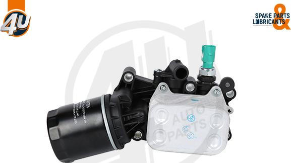 4U 14227VV - Масляний радіатор, рухове масло autocars.com.ua