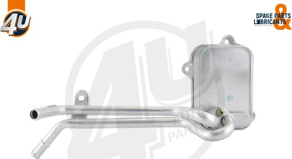 4U 14244VV - Масляний радіатор, рухове масло autocars.com.ua
