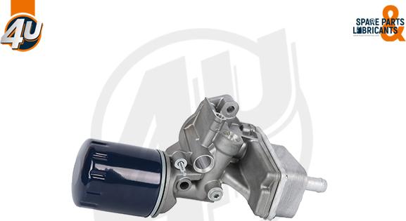 4U 14283PU - Масляний радіатор, рухове масло autocars.com.ua