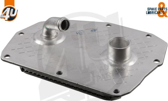 4U 14305MR - Масляний радіатор, рухове масло autocars.com.ua