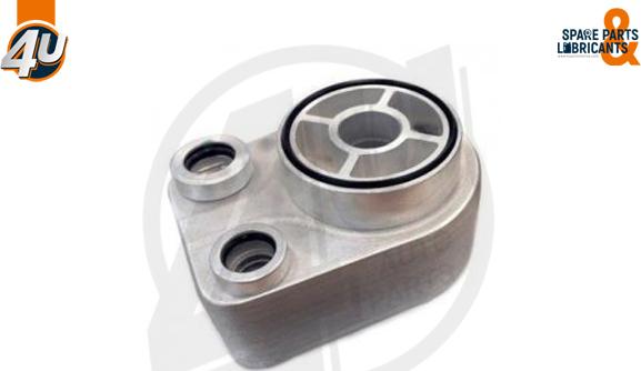4U 14314MR - Масляний радіатор, рухове масло autocars.com.ua