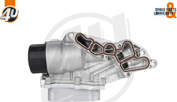 4U 14319MR - Масляний радіатор, рухове масло autocars.com.ua
