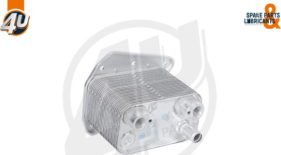 4U 14339MR - Масляний радіатор, рухове масло autocars.com.ua