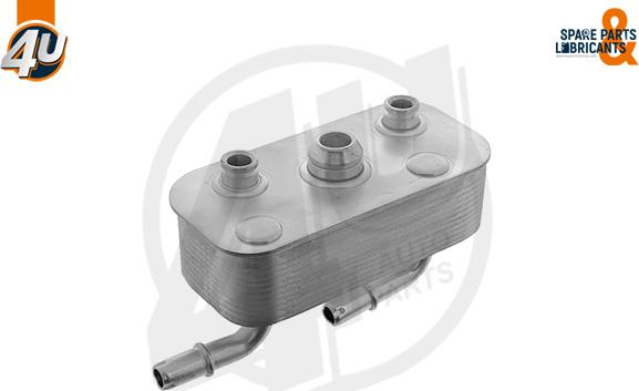 4U 14351BW - Масляний радіатор, рухове масло autocars.com.ua