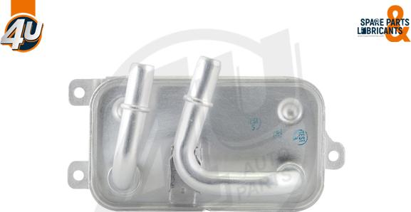 4U 14352BW - Масляний радіатор, рухове масло autocars.com.ua