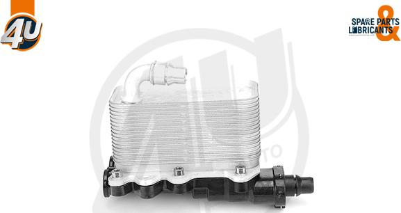 4U 14358BW - Масляний радіатор, рухове масло autocars.com.ua