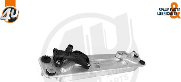 4U 14373BW - Масляний радіатор, рухове масло autocars.com.ua