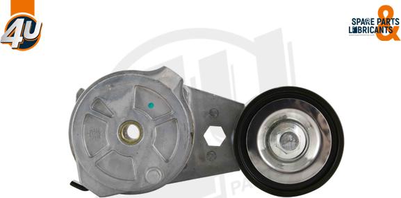 4U 14412ME - Натягувач ременя, клинові зуб. autocars.com.ua