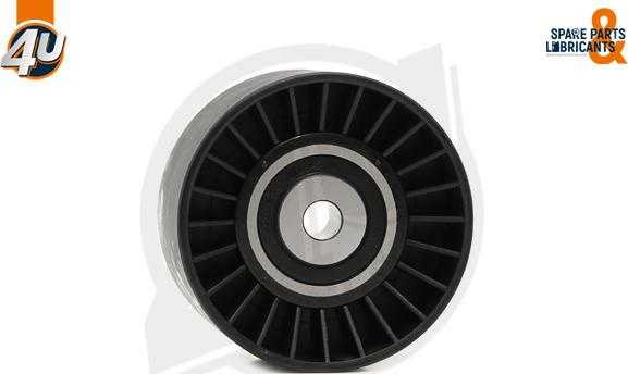 4U 14418ME - Паразитний / провідний ролик, поліклиновий ремінь autocars.com.ua