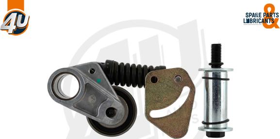 4U 14424MN - Натягувач ременя, клинові зуб. autocars.com.ua