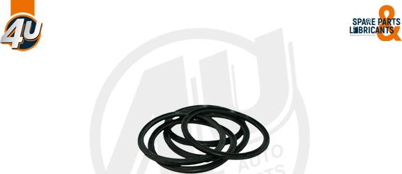 4U 14821MR - Кільце ущільнювача, трубка, що нагнітається autocars.com.ua