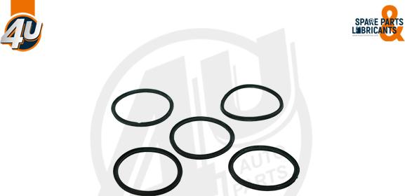 4U 14822MR - Кільце ущільнювача, трубка, що нагнітається autocars.com.ua
